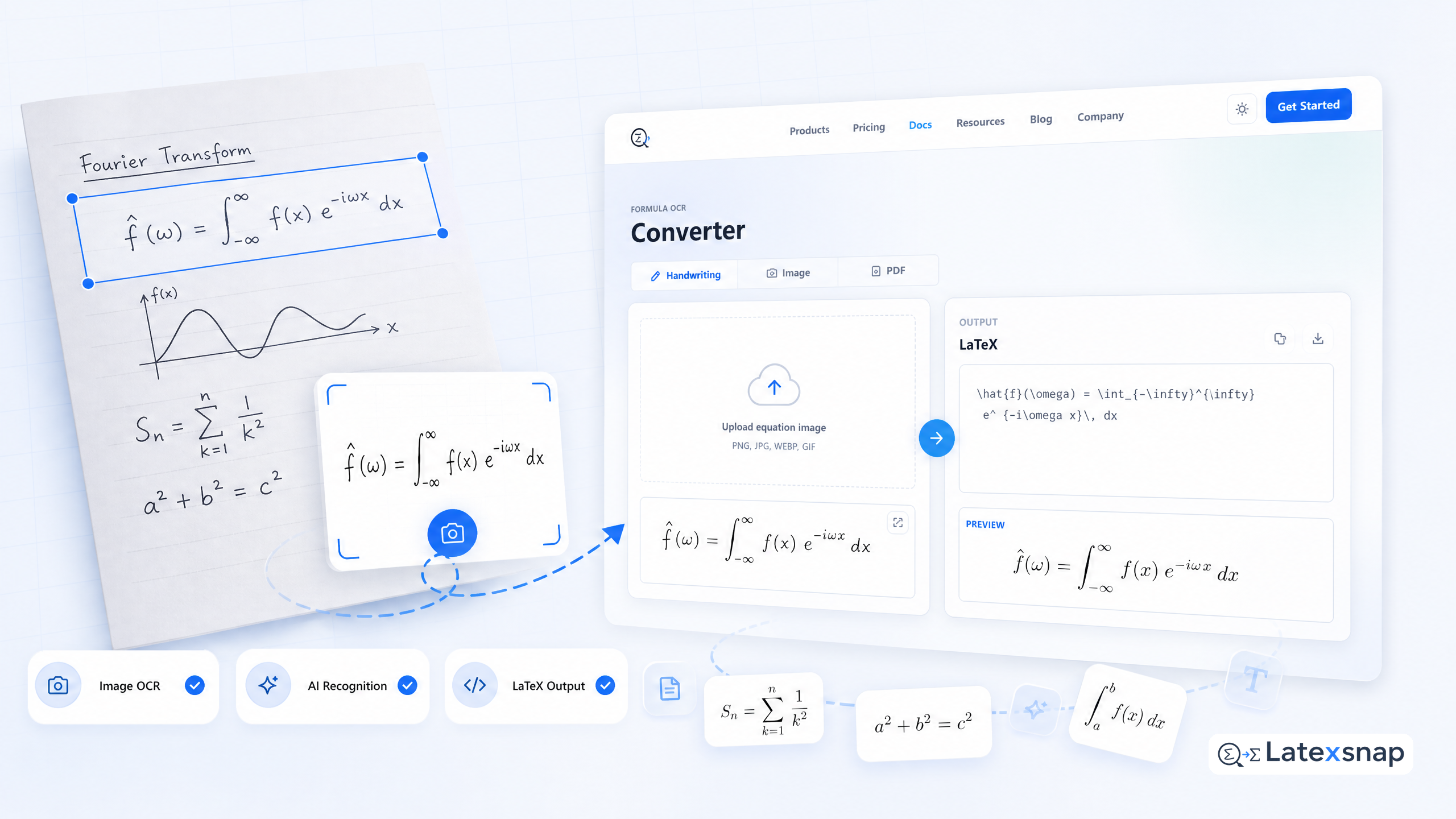 Handwriting to LaTeX: Convert Your Notes Instantly