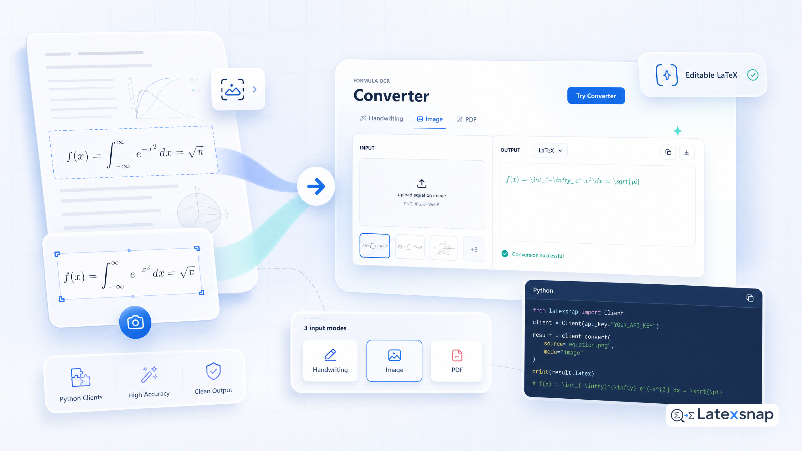 Python Clients for Document Conversion Workflows