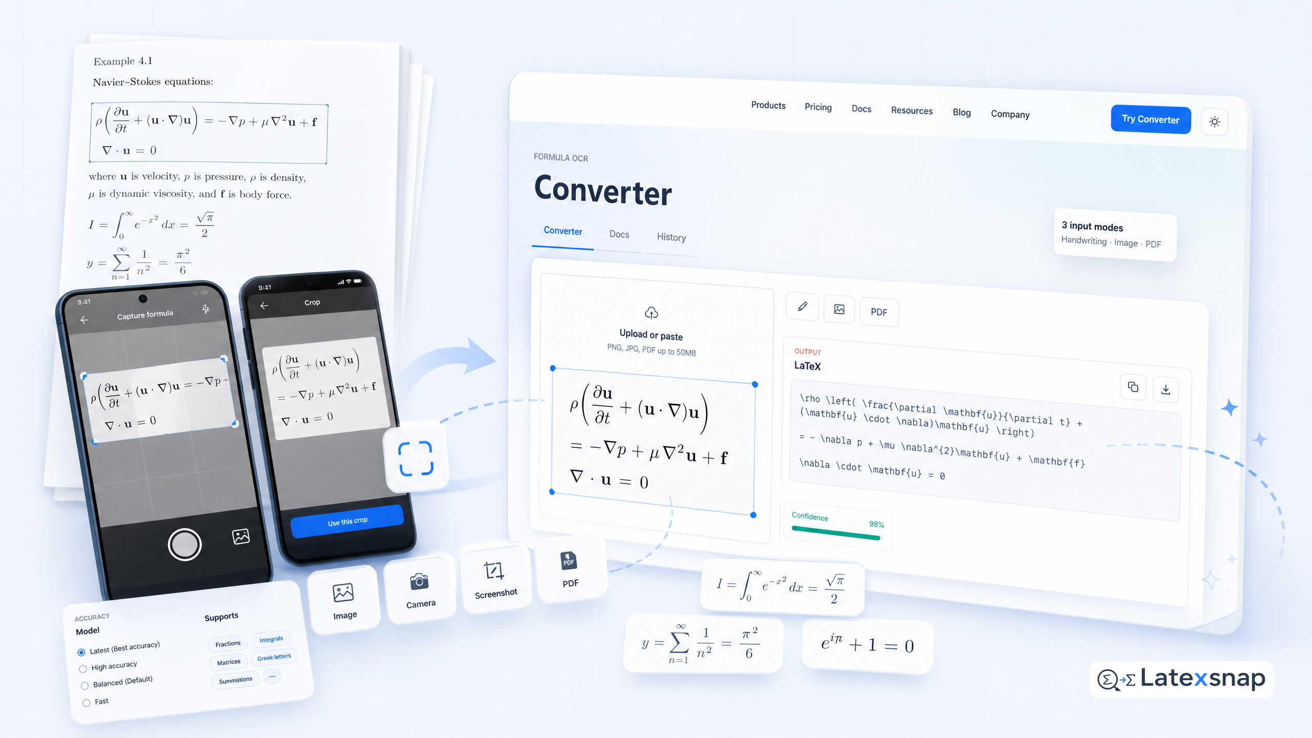 Mobile Formula Capture on iOS and Android: Notes and PDFs on mobile
